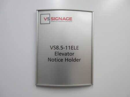 Elevator Notice Sign Holders