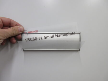 VSC60-7L Small Name Plate - Curved