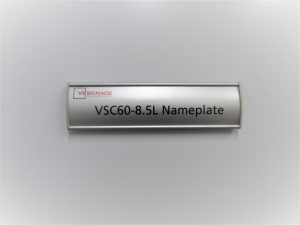 VSC60-8.5L Nameplate Curved